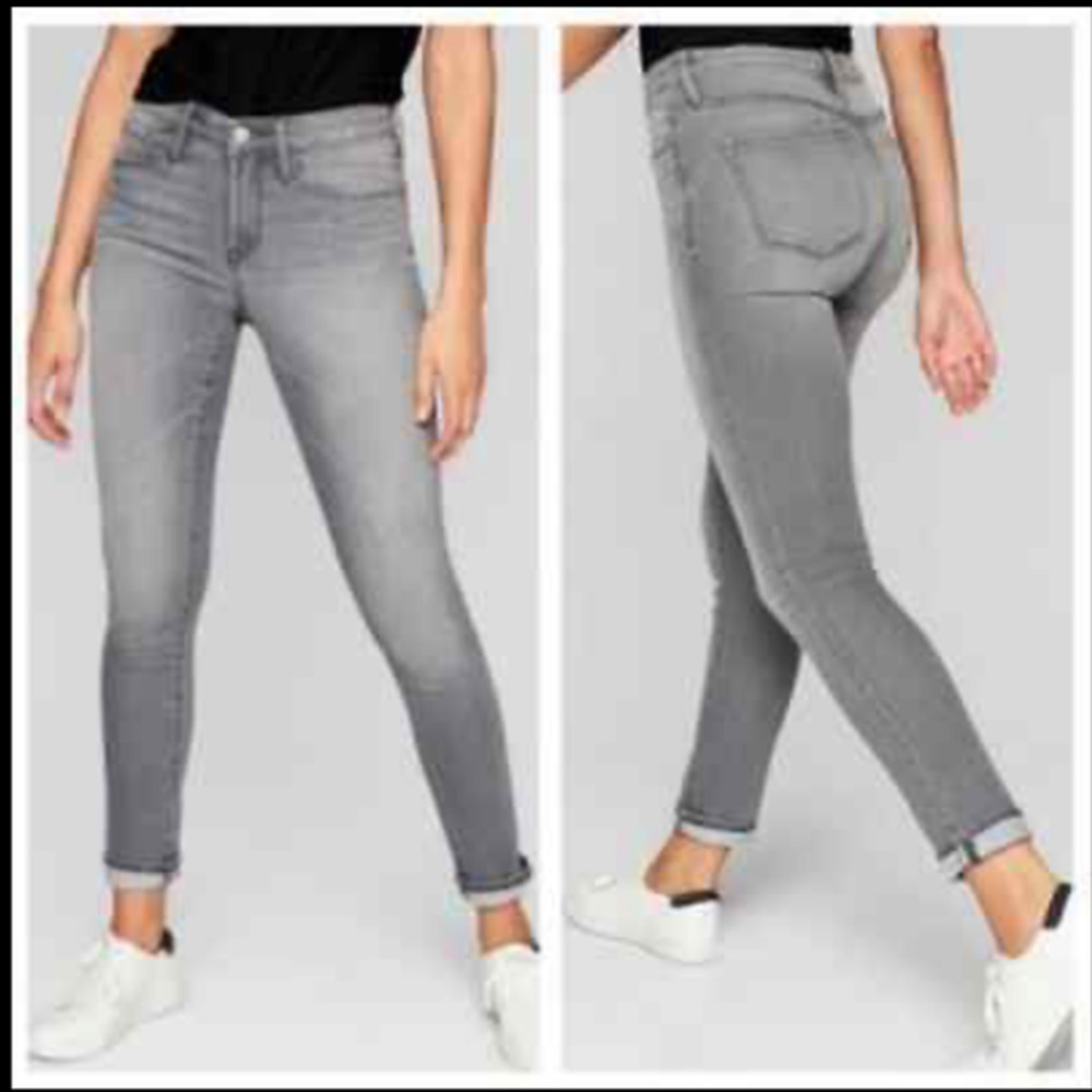 Athleta Sculptek skinny jeans in gray